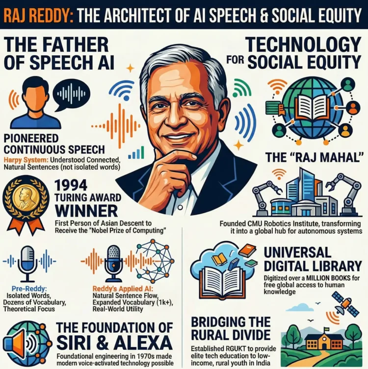 Raj Reddy: The Visionary Who Gave Computers a Voice