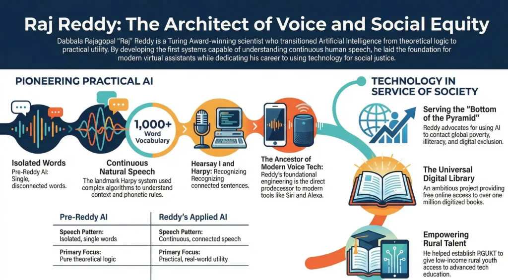 Raj Reddy: The Visionary Who Gave Computers a Voice