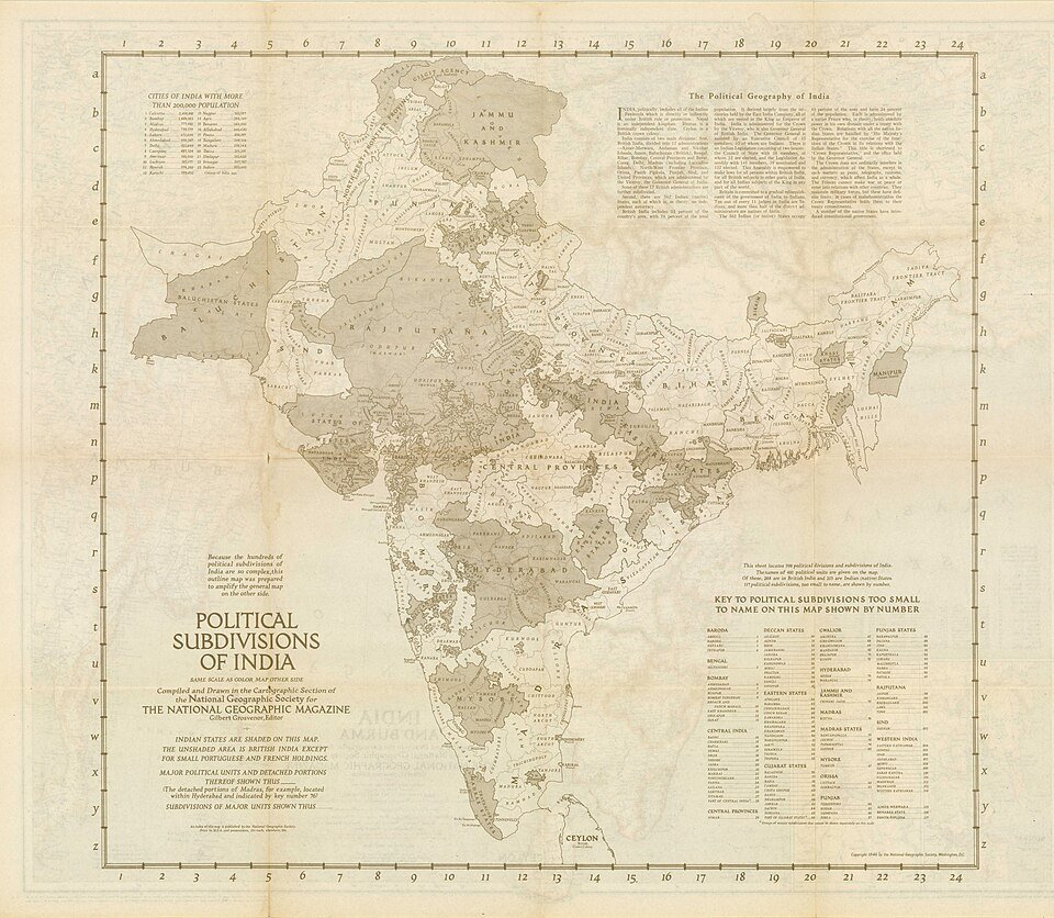 The Great Indian Timeline Integration of Princely States
