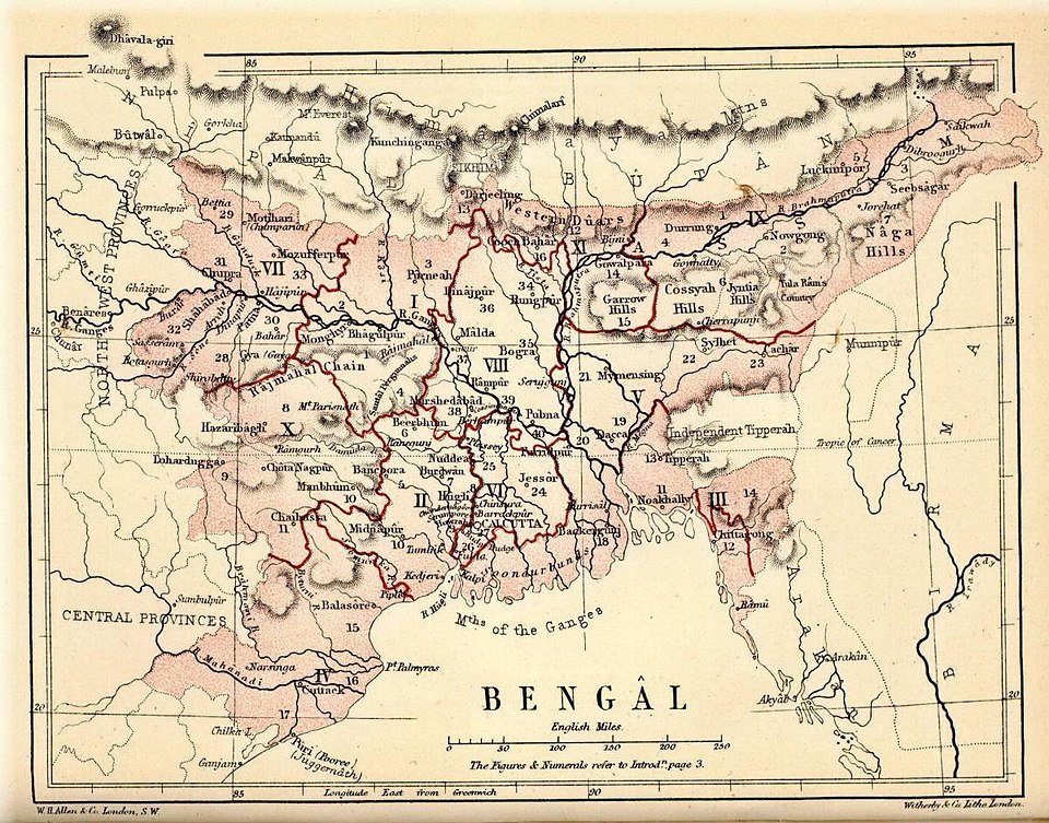 The Great Indian Timeline Partition of Bengal