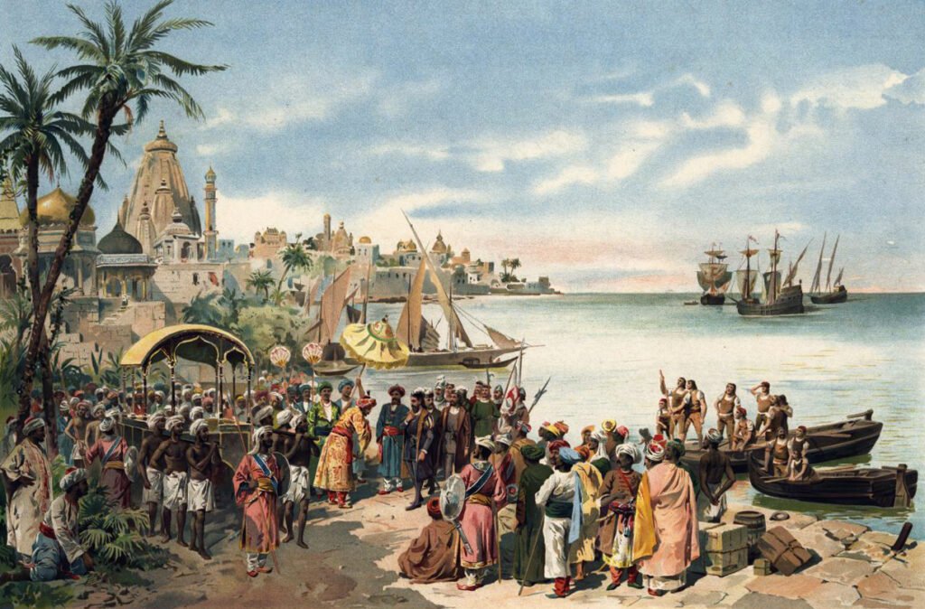 The Great Indian Timeline Arrival of Vasco da Gama