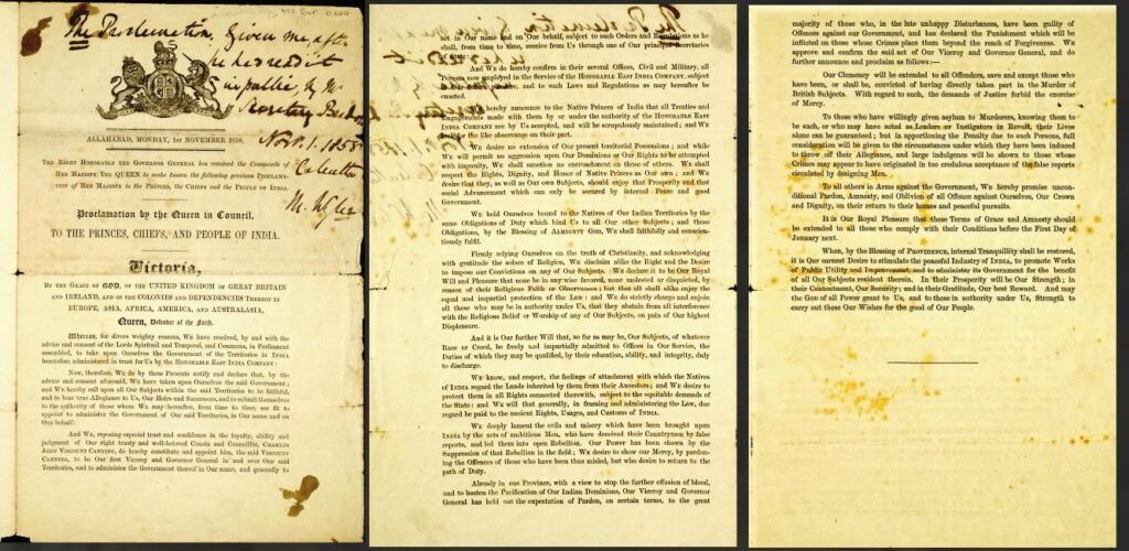 The Great Indian Timeline Government of India Act