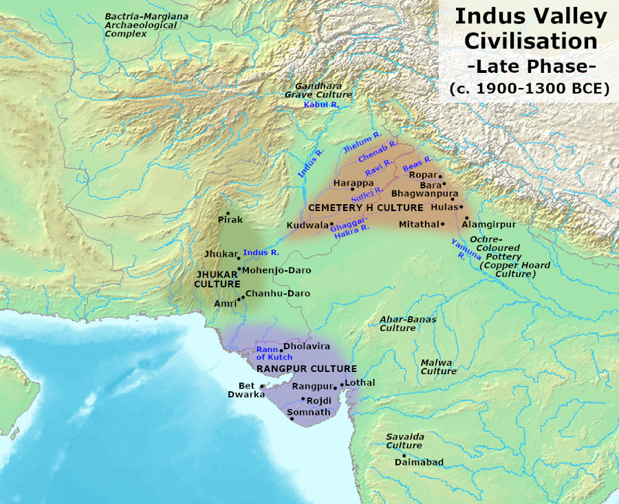 The Great Indian Timeline End of the Indus Valley Civilization