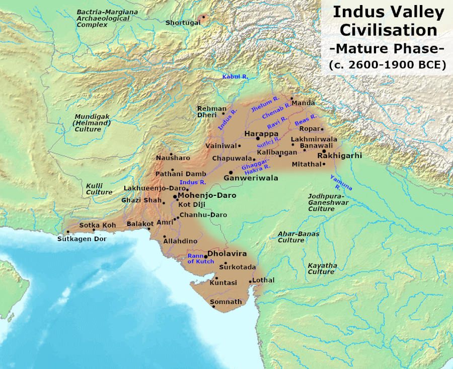 The Great Indian Timeline The Late Harappan Phase Begins