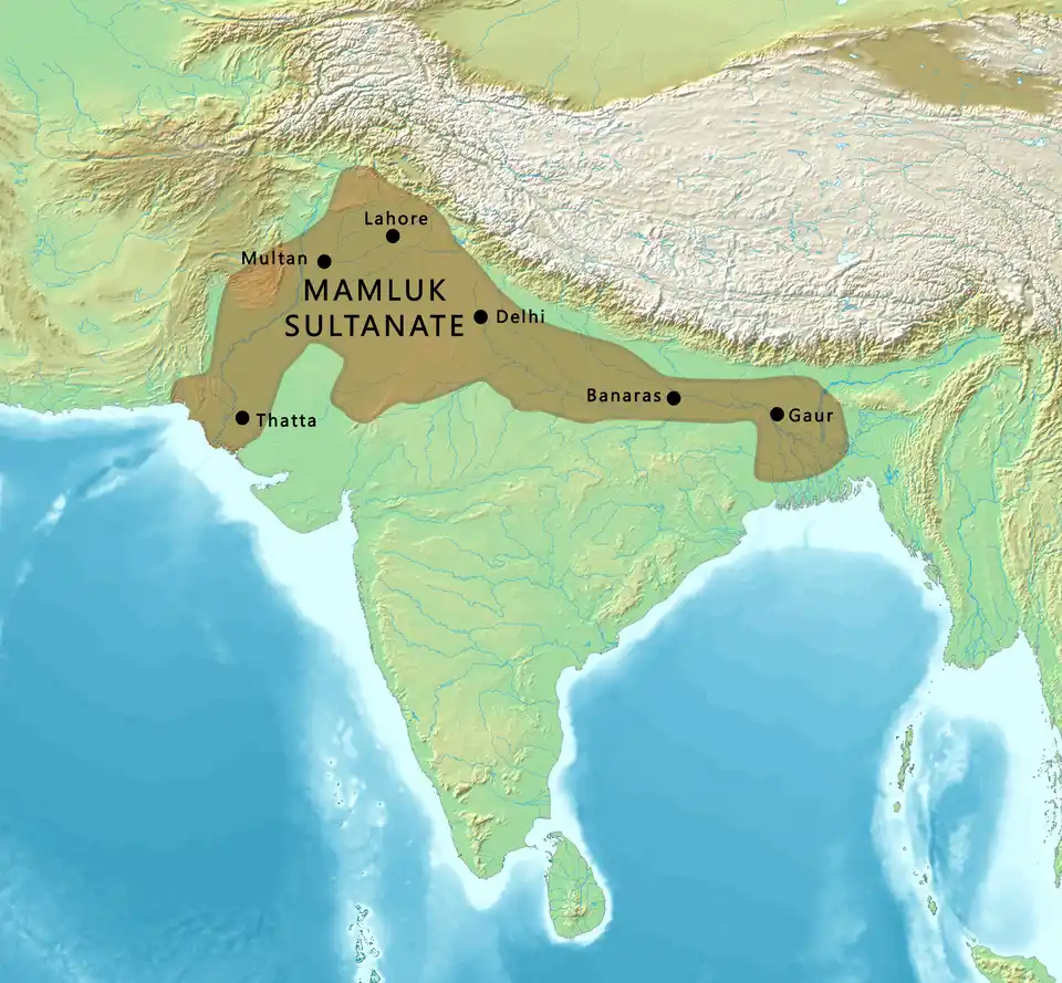The Great Indian Timeline Foundation of the Slave Dynasty (Mamluk)