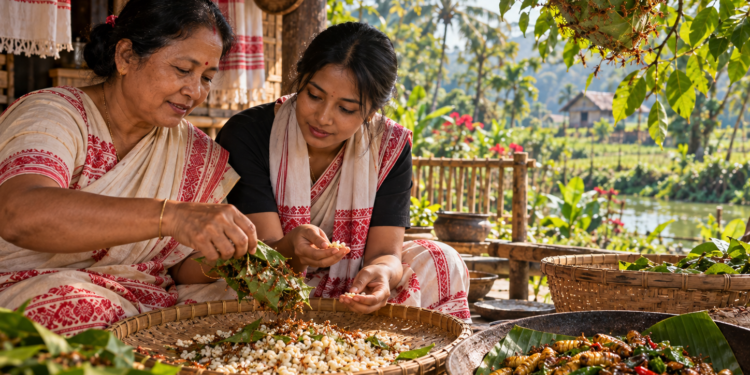 Entomophagy in Northeast India