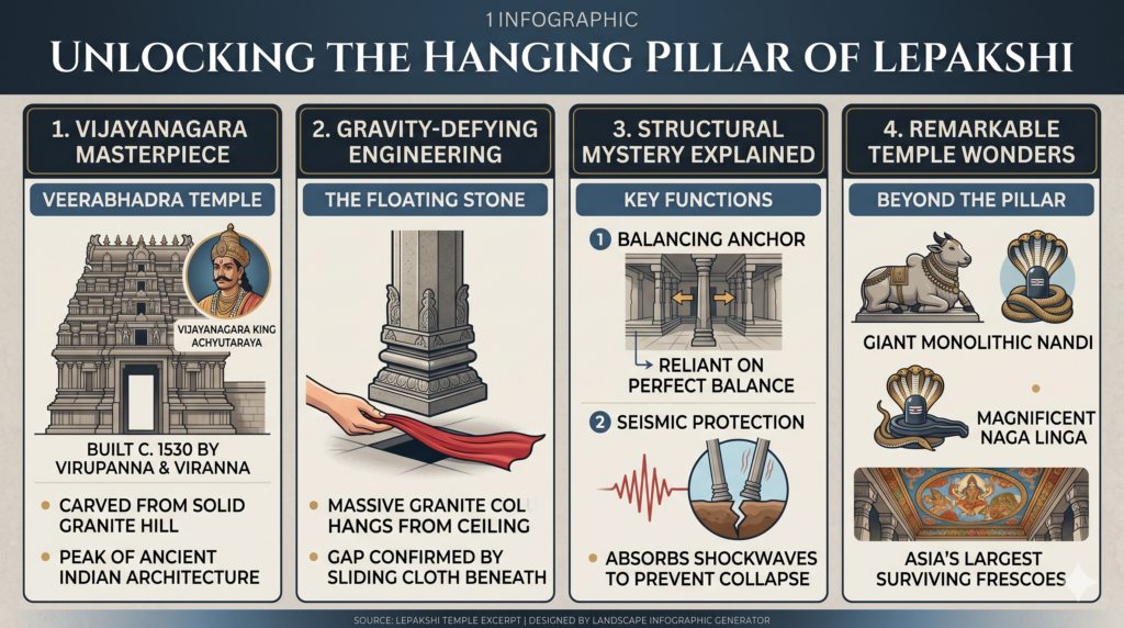 Hanging Pillar of Lepaksh
