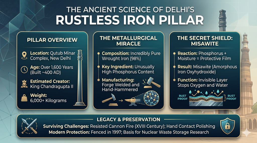 Delhi rustless iron pillar
