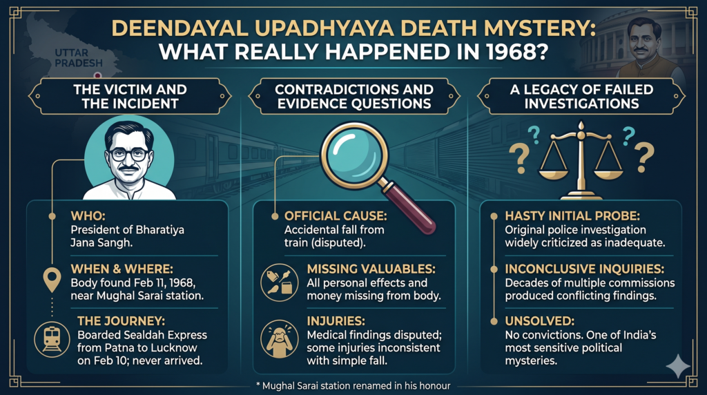 Deendayal Upadhyaya Murder Mystery: The Questions That Were Never Answered