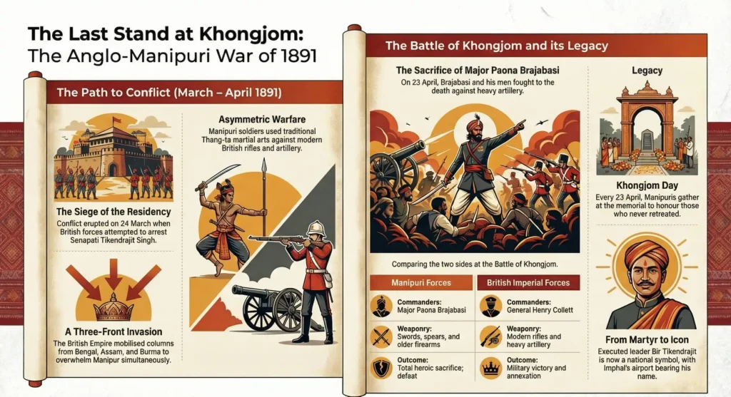 Anglo-Manipuri War 1891: When Manipur Chose to Fight to the Last Man Anglo-Manipuri War