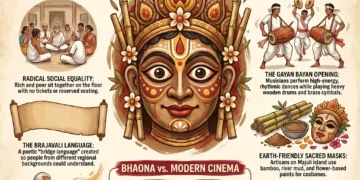 Bhaona traditional theatrical arts
