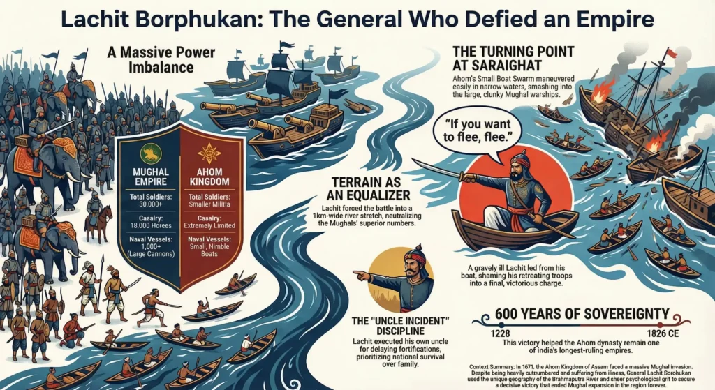 The Battle of Saraighat That Stopped a Mughal Empire