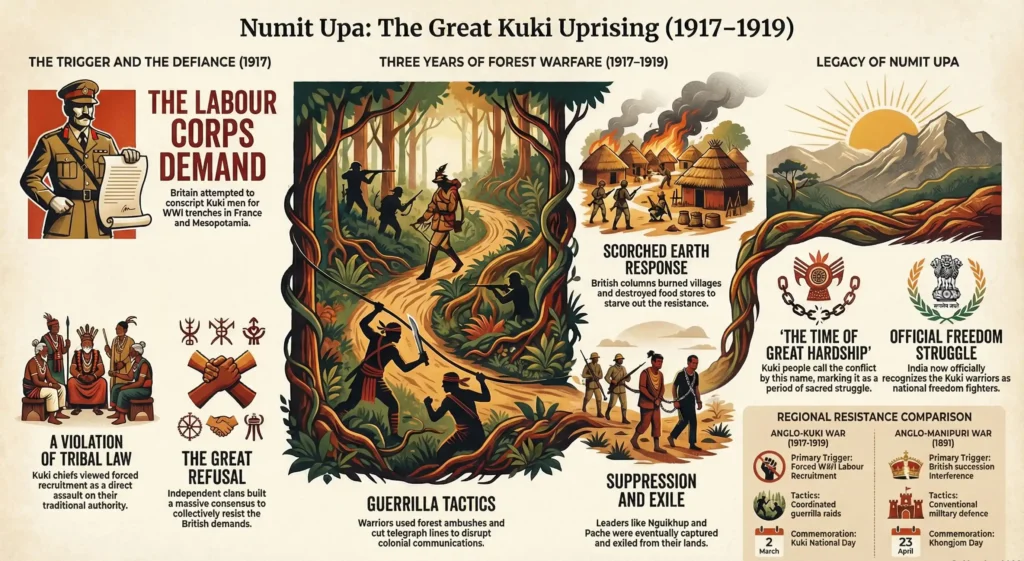 The Great Forest Uprising 1917: When the Kuki Tribes Said No to the British Empire Anglo-Kuki War