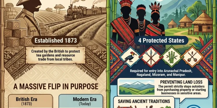 The Inner Line Permit System And Indigenous Tribes Inner Line Permit System