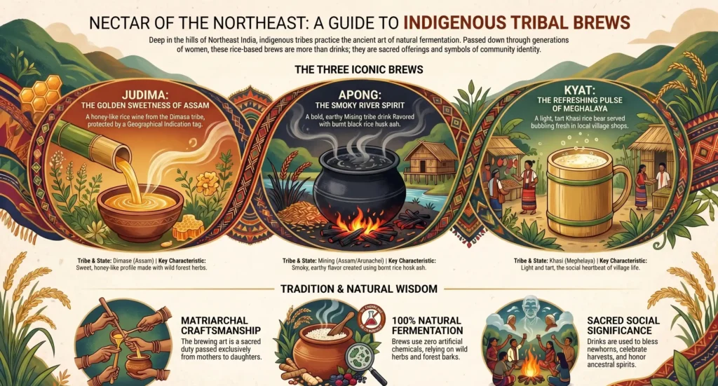The Heritage Of Northeast India Local Brews Unveiled Northeast India local brews