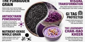 Black rice of Manipur