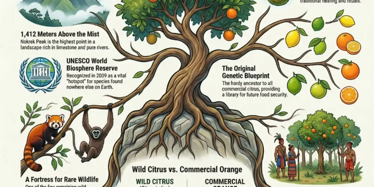 The Ancient Roots of the Nokrek Biosphere Reserve The Ancient Roots of the Nokrek Biosphere Reserve