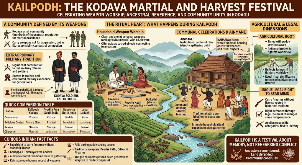 Kailpodh festival Kodava
