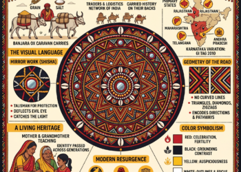 Banjara embroidery