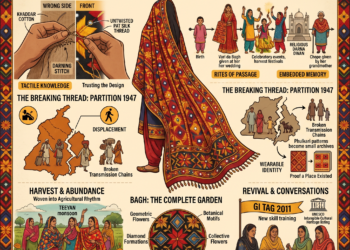 Phulkari embroidery
