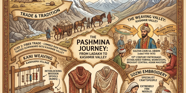 The Disputed and Fascinating Origins of Kashmiri Pashmina Kashmiri Pashmina
