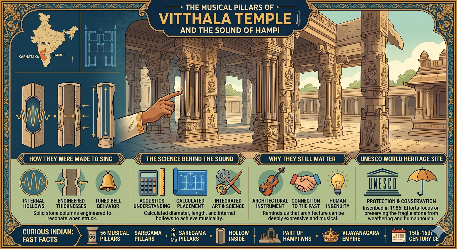 Vitthala Temple Musical Pillars When Stone Becomes Music Vitthala temple