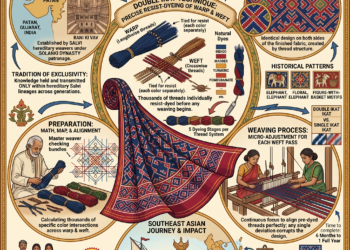 Double Ikat Patola of Patan