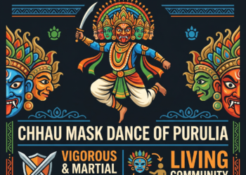 Chhau mask dance