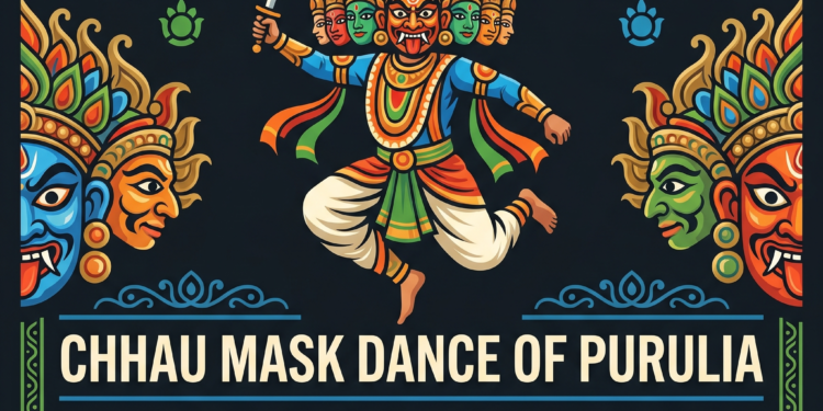Chhau mask dance