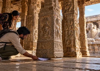Lepakshi’s Hanging Pillar