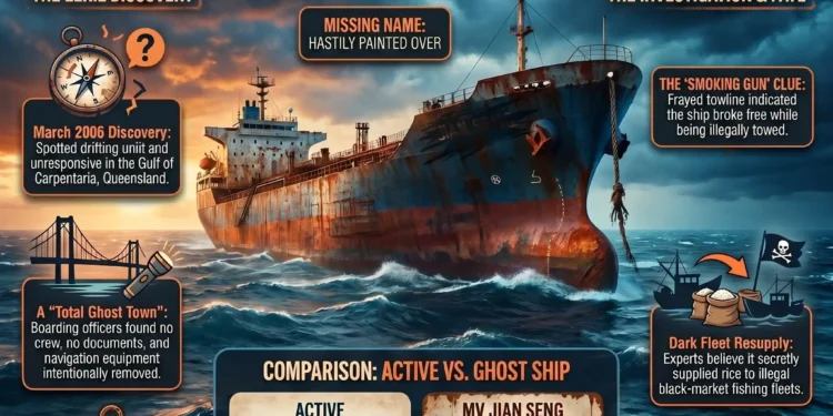 MV Jian Seng ghost ship