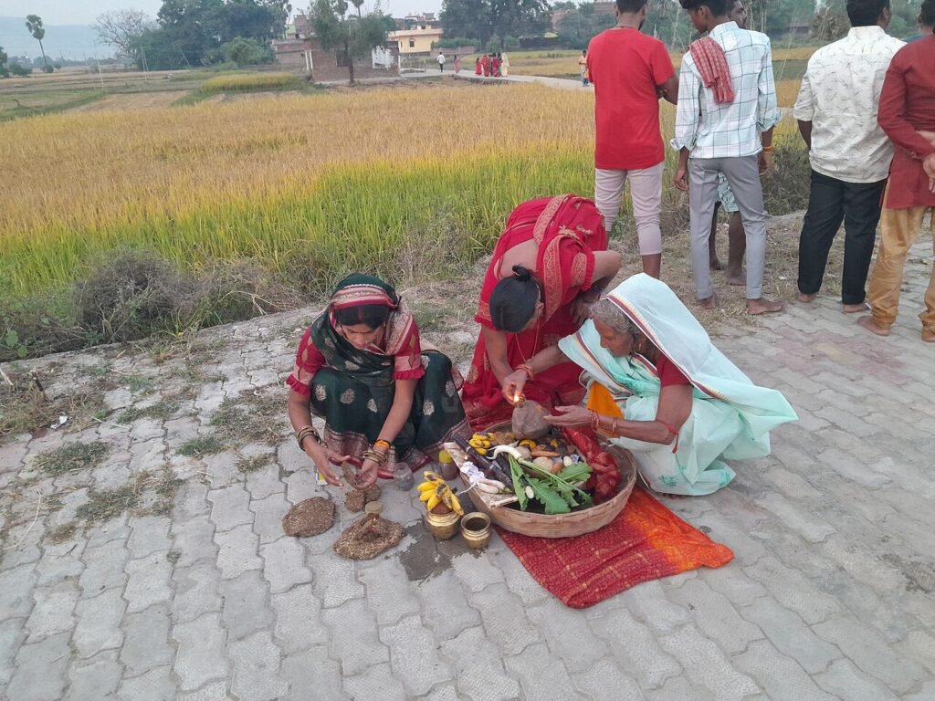 Biku Chhath Puja 2023.jpg — related to Why the Sun God Surya Stands at the Heart of Chhath Puja