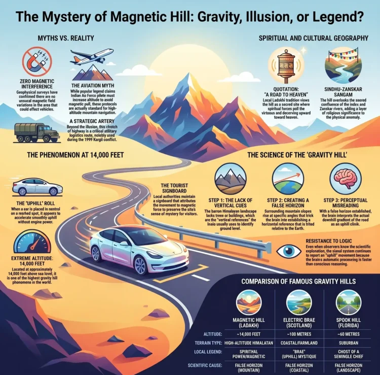 Magnetic Hill of Ladakh