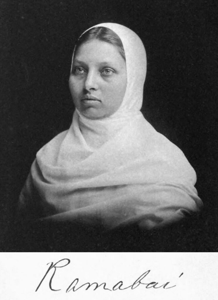 Pandita Ramabai Sarasvati 1858-1922 front-page-portrait.jpg — related to The Pandita Who Built a Mission