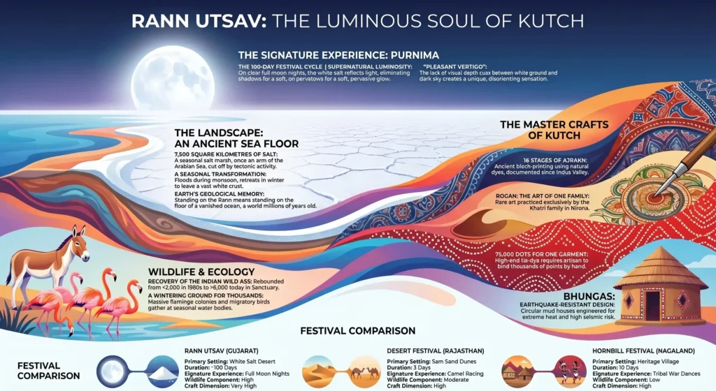 Rann Utsav Under the Full Moon: Where the Salt Desert Comes Alive Rann Utsav