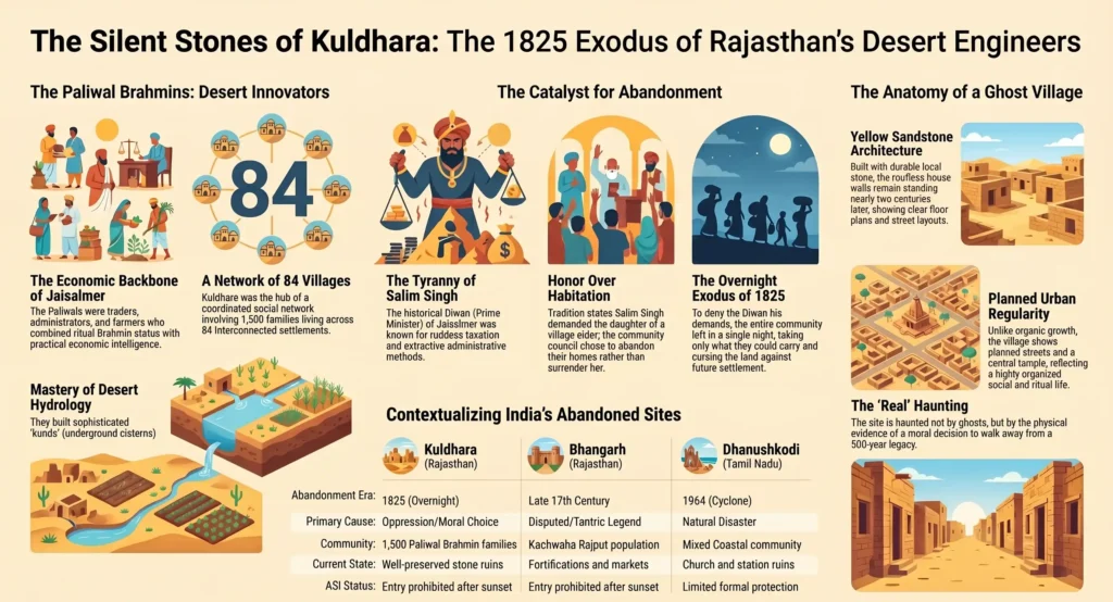 Why Paliwal Brahmins Left Kuldhara in a Single Night and Never Returned Kuldhara village