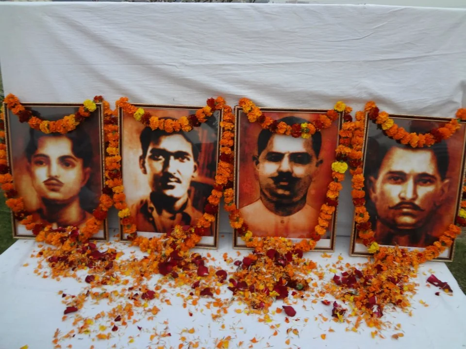 The Kakori martyrs' memorial near Lucknow, Uttar Pradesh