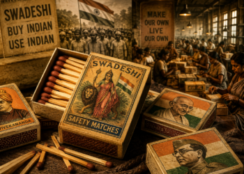 Swadeshi Movement through Matchbox