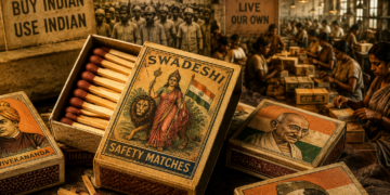 Swadeshi Movement through Matchbox