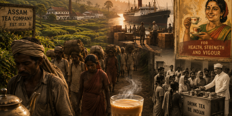 The Cup that was Sold to Us before We Loved it History of Tea in India
