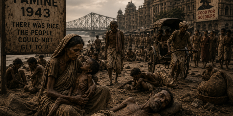 Three Million Empty Plates Famine in Bengal (1943)