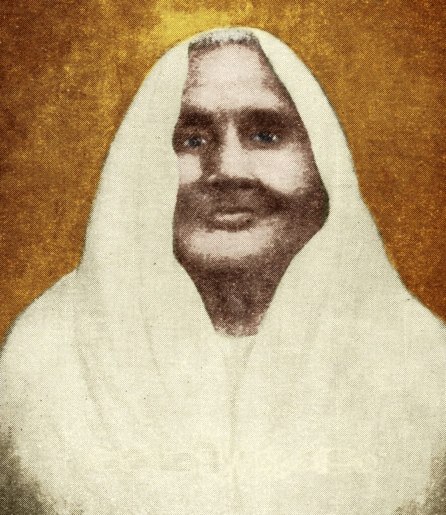 Historical portrait of Matangini Hazra, known as Gandhi Buri