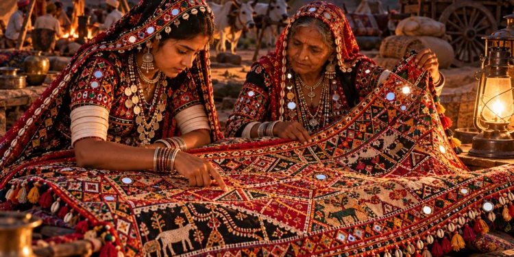 How Banjara Embroidery Maps the Journeys of a Nomadic People