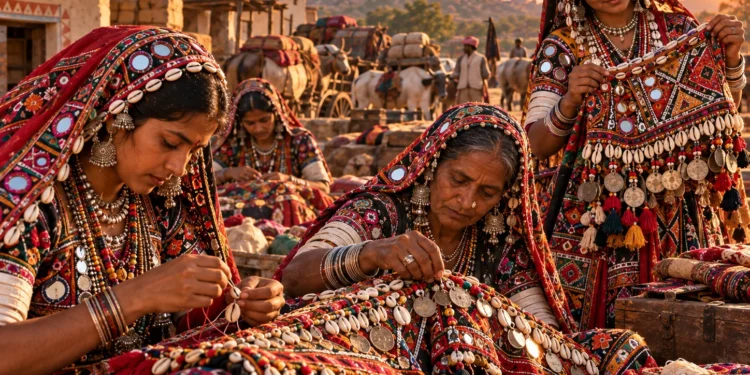 Cowries, Coins, and Textile: The Walking Treasury of the Lambadi Tribe