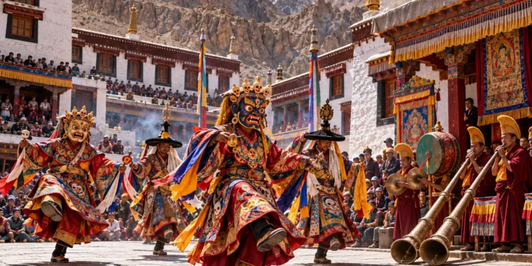 Hemis Festival: How Masked Cham Dances Turn Monks into Deities Hemis Festival: How Masked Cham Dances Turn Monks into Deities
