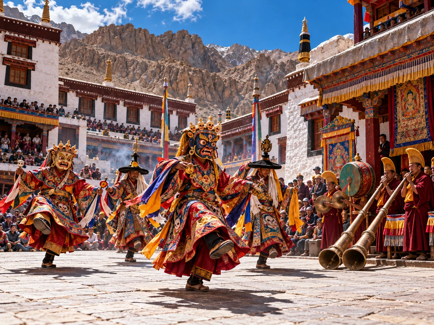 Latest Articles Hemis Festival: How Masked Cham Dances Turn Monks into Deities