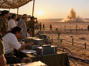India's first nuclear test at Pokhran in 1974