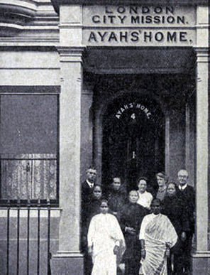 Historical view of the Ayahs Home building at 4 King Edward Road.