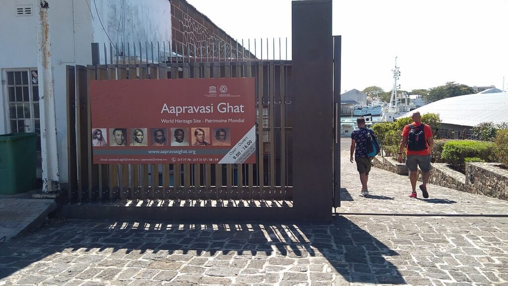 Aapravasi Ghat museum in Port Louis.