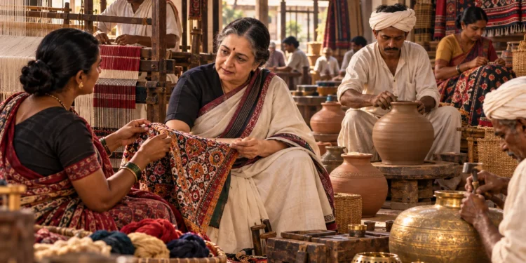 Kamaladevi Chattopadhyay: How She Saved India’s Living Craft Traditions Kamaladevi Chattopadhyay: How She Saved India’s Living Craft Traditions